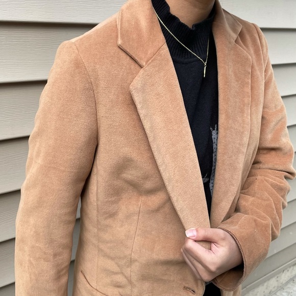 Velvet Tan Blazer - Picture 5 of 16